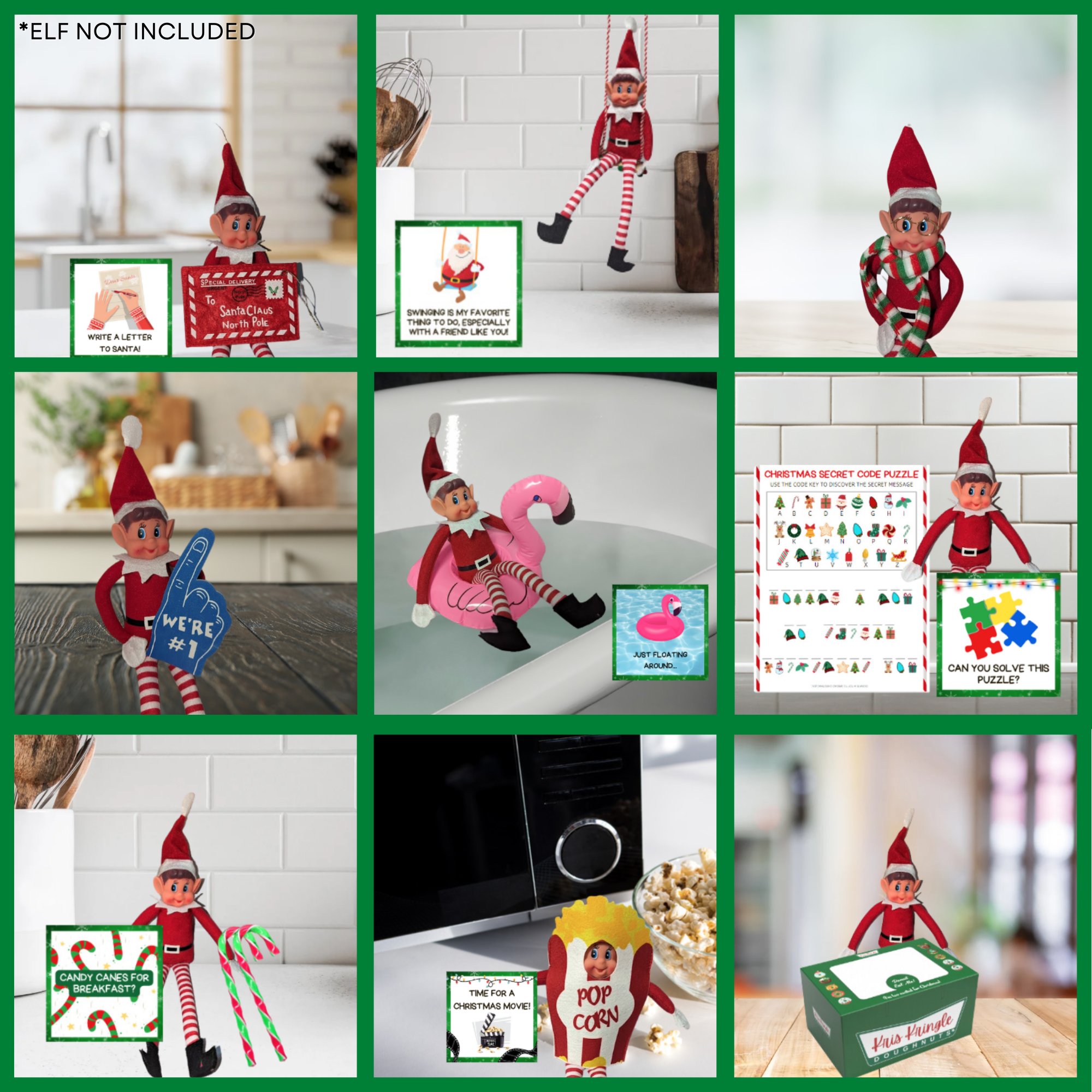 2024 Elf Kit for Christmas - 13 Days of Activities