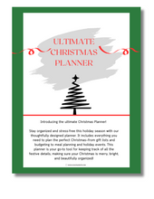 Load image into Gallery viewer, Ultimate Christmas Planner
